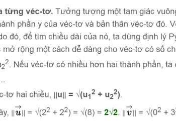 Góc giữa 2 vecto trong không gian-Tài liệu hay nhất