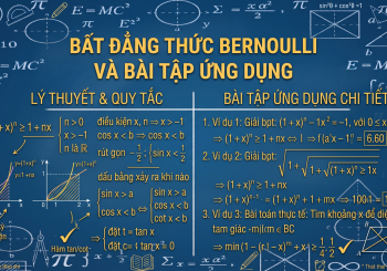 Bất đẳng thức bernoulli và bài tập ứng dụng