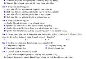 Đại cương về đường thẳng và mặt phẳng cực hay