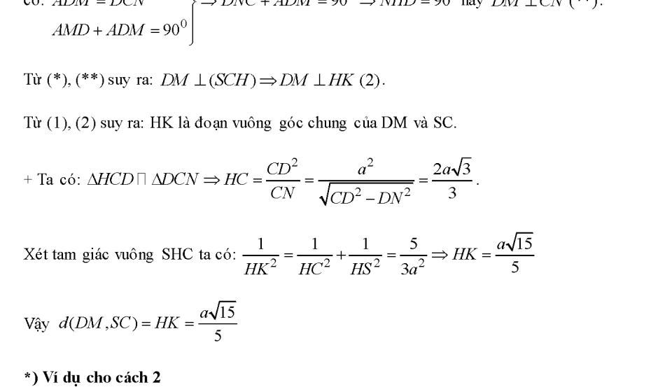 Quan hệ vuông góc trong không gian – Phân dạng bài tập