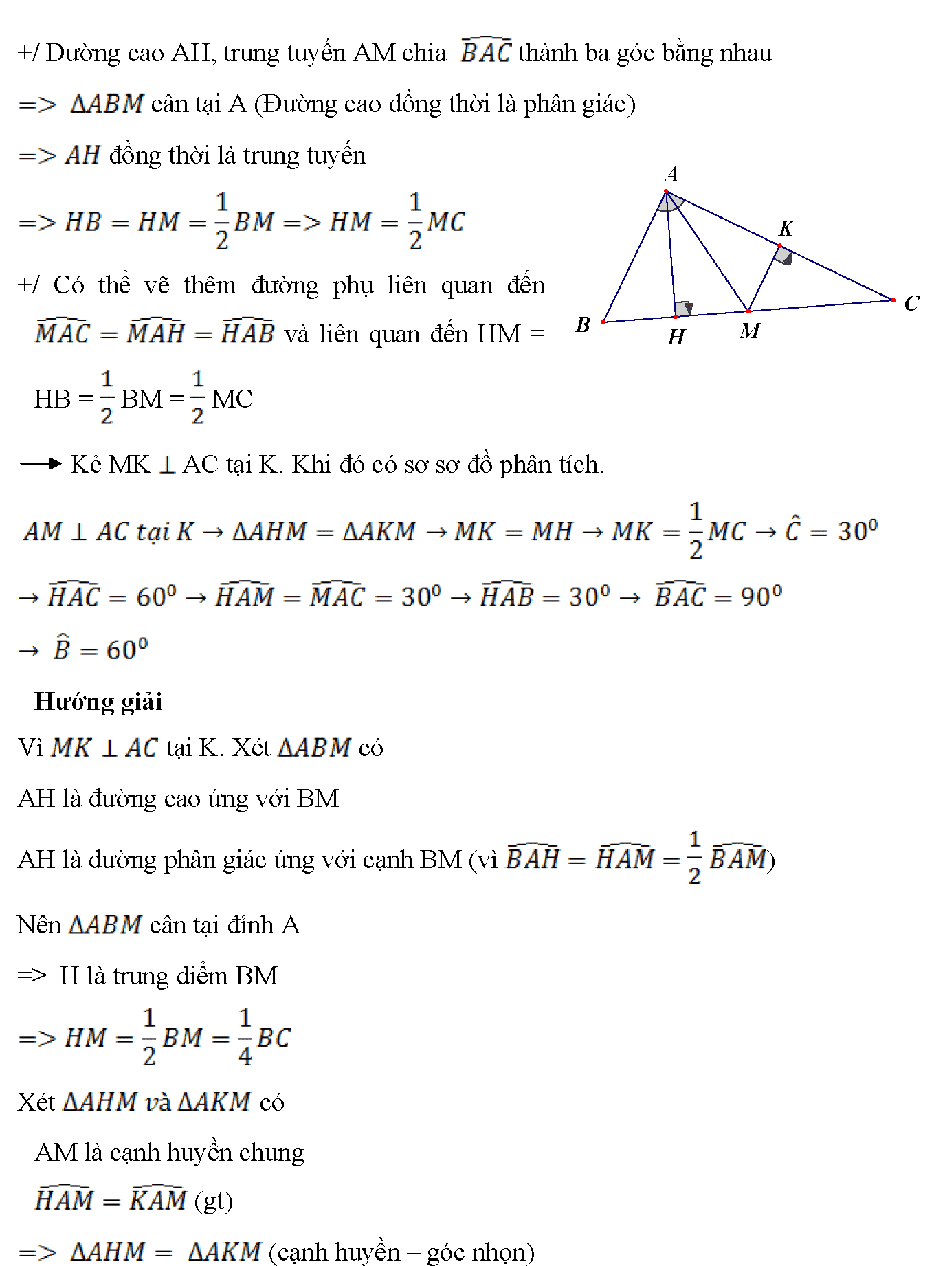 Chuyên đề tam giác  đầy đủ chương 2 Hình học 7  Xuctucom