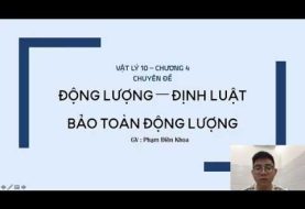 Bài tập về định luật bảo toàn động lượng có lời giải chi tiết