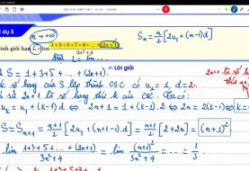 Chuyên đề giới hạn dãy số - Tổng hợp bài tập [pdf]
