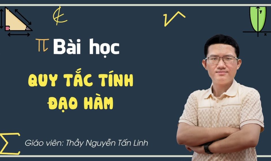 Bài tập đạo hàm – CÔNG THỨC đạo hàm