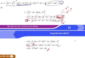 Ý nghĩa của đạo hàm và bài tập ứng dụng [pdf]