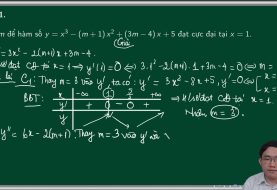 Trắc nghiệm cực trị của hàm số có lời giải [pdf]