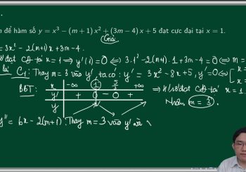 Trắc nghiệm cực trị của hàm số có lời giải [pdf]